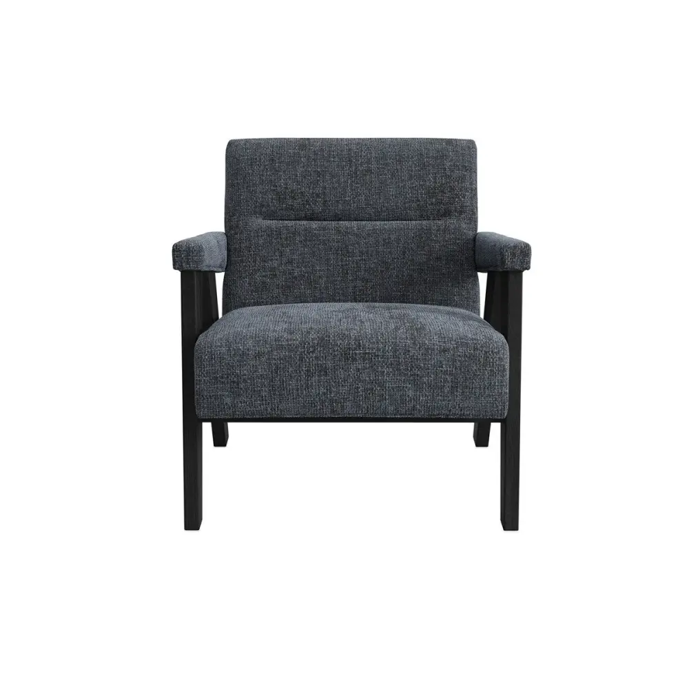 Axel Accent Chair - Coal & Ebony