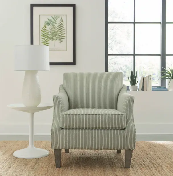 Carved Wood Ashelle Club Chair