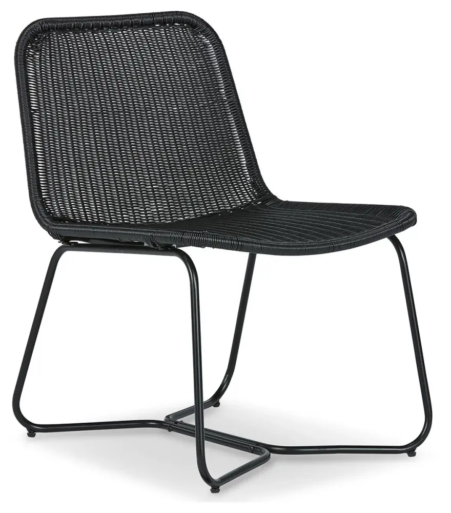 Daviston - Accent Chair - Charcoal Walnut Finish