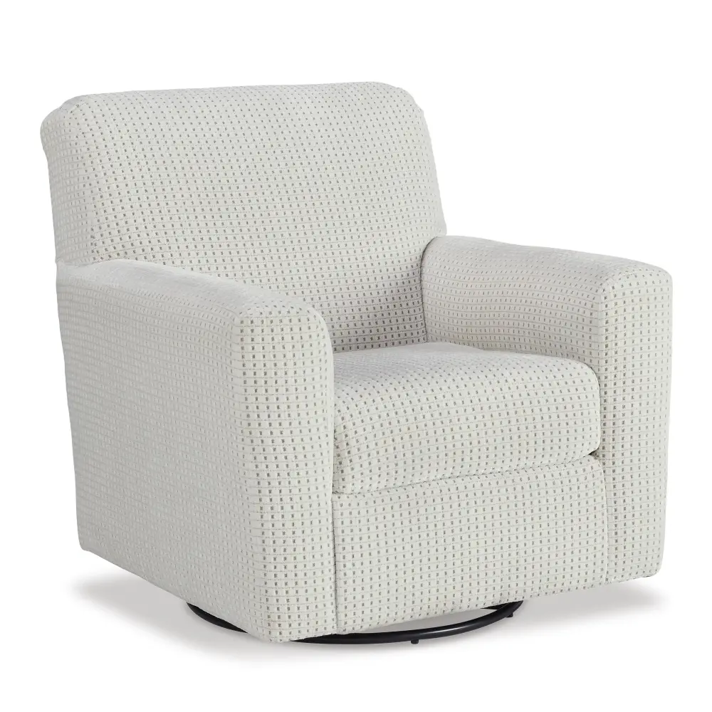 Diamond Modern Furniture Exclusive Design Herstow Spin Glider Fabric Accent Chair A3000365