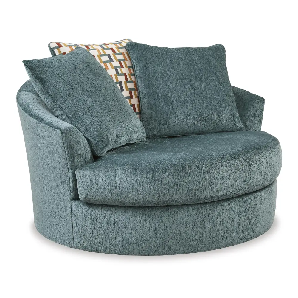 Diamond Modern Furniture Exclusive Design Laylabrook Swivel Fabric Accent Chair 9220621