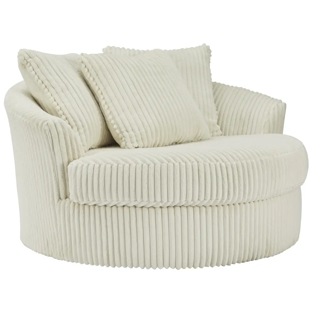 Diamond Modern Furniture Unique Design Lindyn Swivel Fabric Accent Chair 2110421