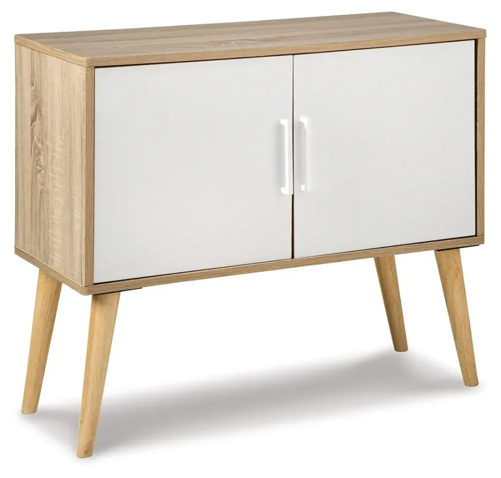 Glass Top Orinfield - Accent Cabinet