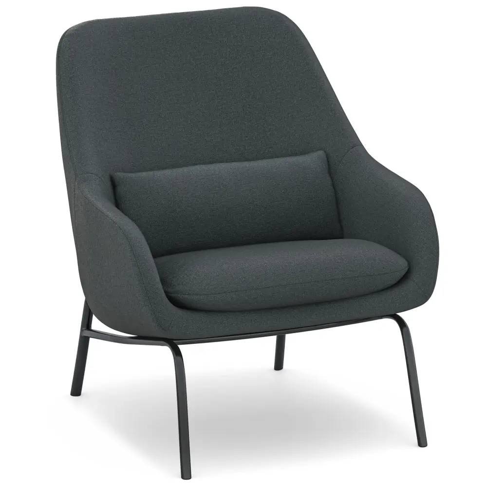 Hand-Woven Rattan Elmont - Hand Fabricated Accent Chair