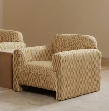 Hand-Woven Rattan Leo Accent Chair