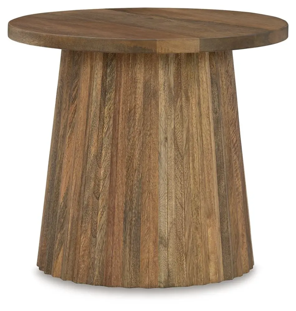Industrial Metal Ceilby - Accent Table