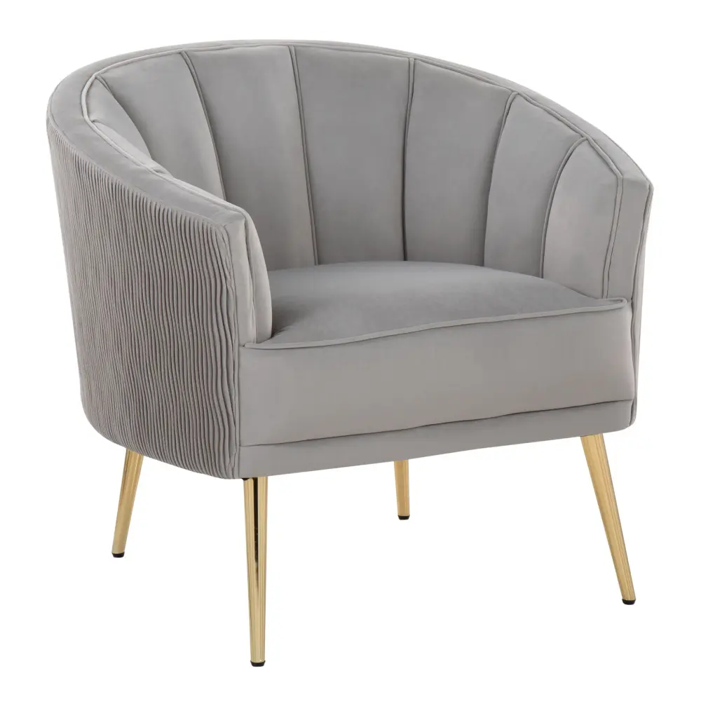 Industrial Metal Tania - Contemporary / Glam Chair