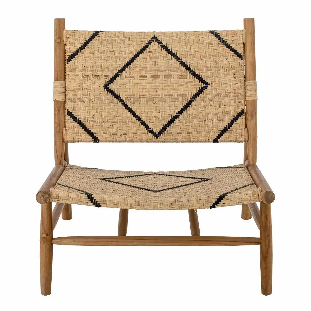 Lennox Lounge Chair - Natural Teakwood 36 Inches Wide