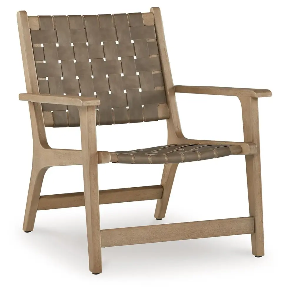 Mid-Century Modern Jameset - Accent Chair - Taupe