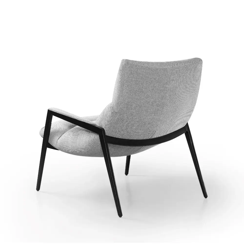 Modrest - Up-to-date Homer Accent Grey Fabric Chair