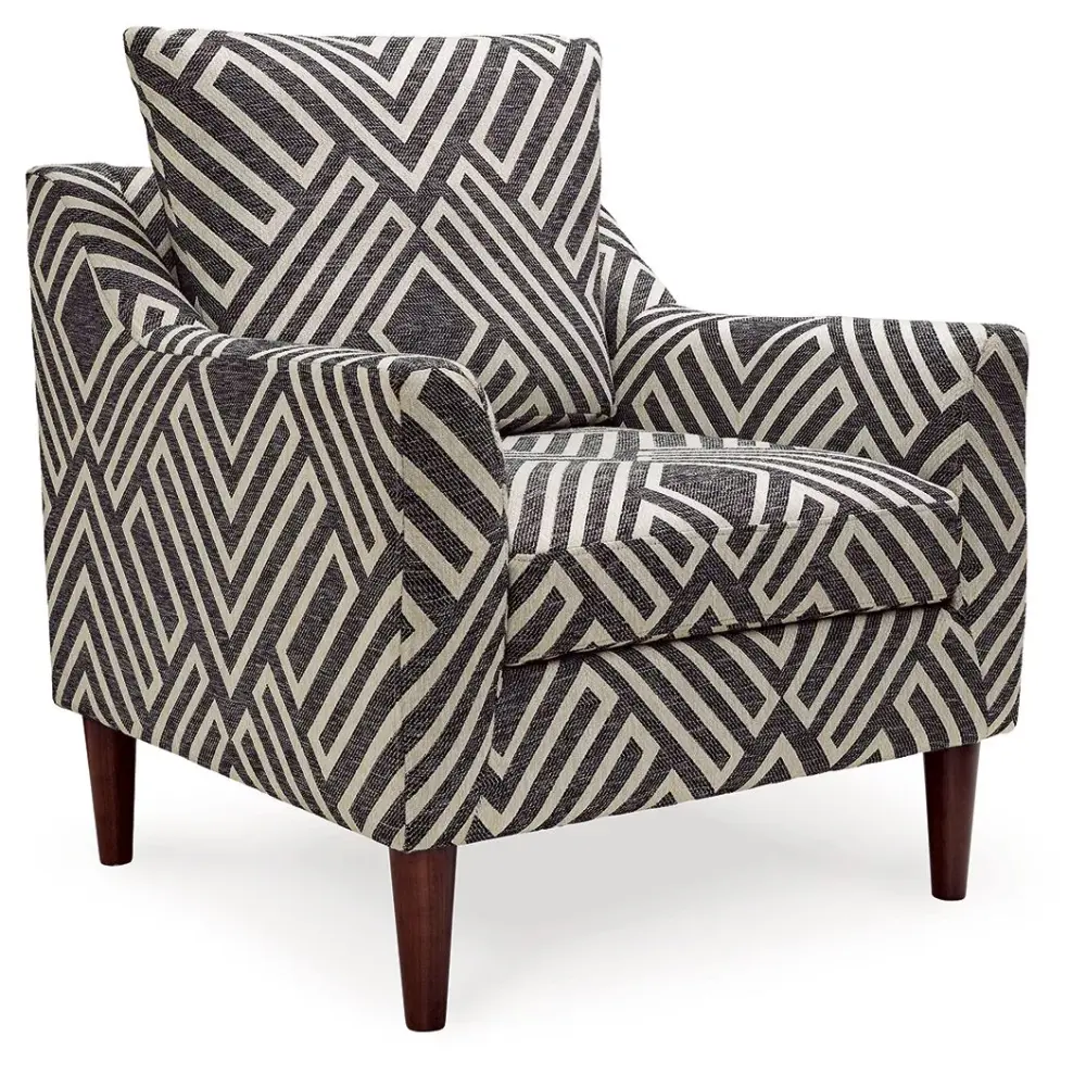Morrilton Next-Gen Nuvella - Accent Chair - Genuine / Charcoal | Rustic Finish