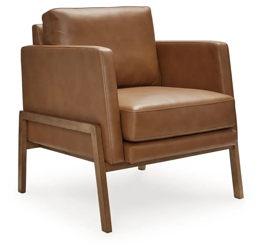 Multi-Tiered Numund - Accent Chair - Caramel