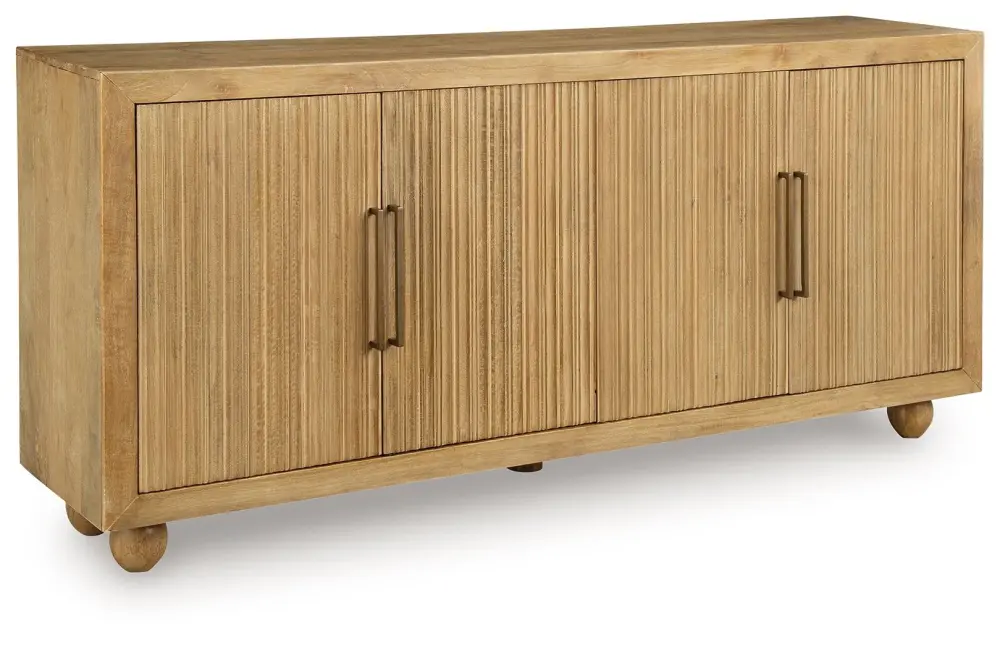 Niam - Accent Cabinet - Airy Antique Beige
