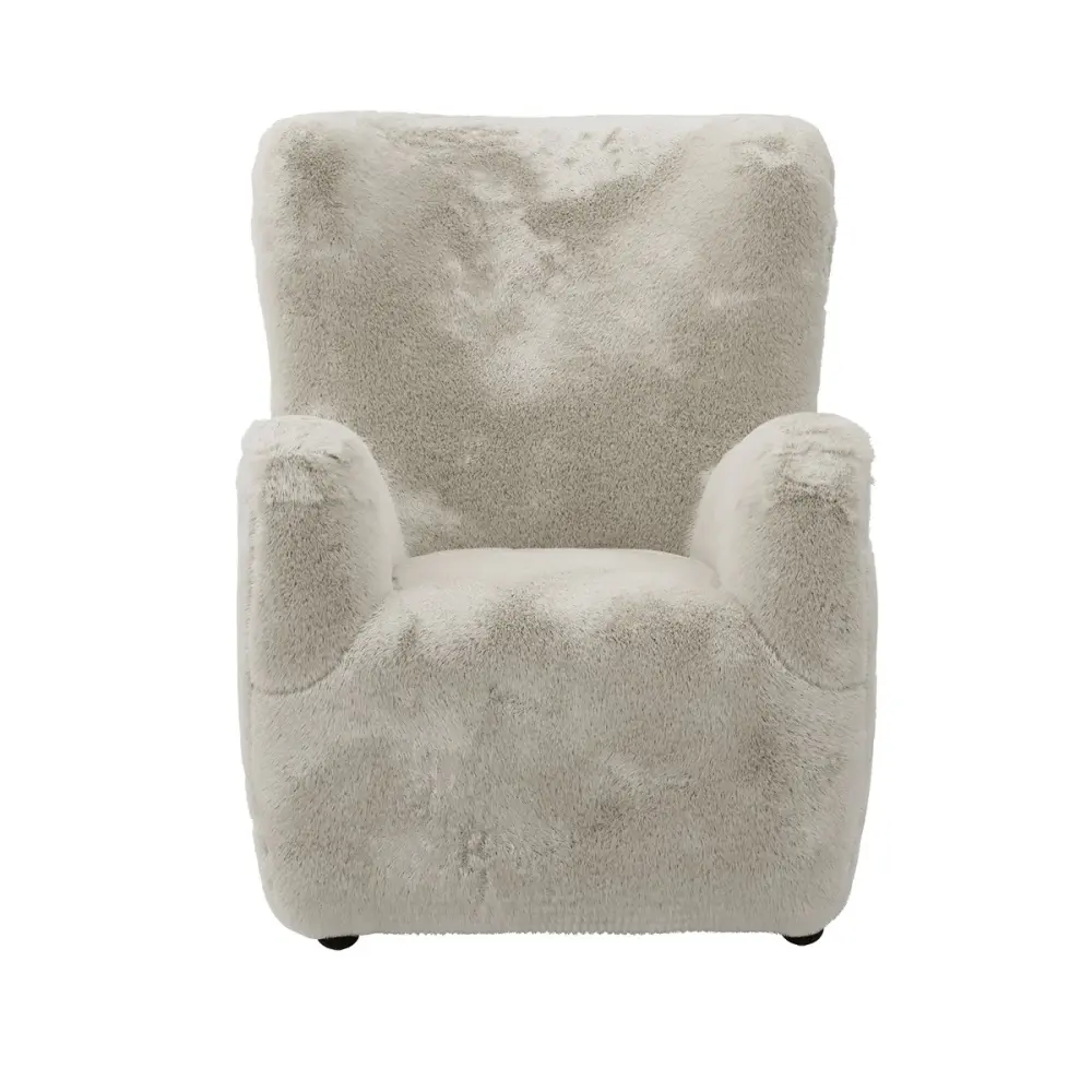 Solid Wood Bruin Occasional Chair - Wolf