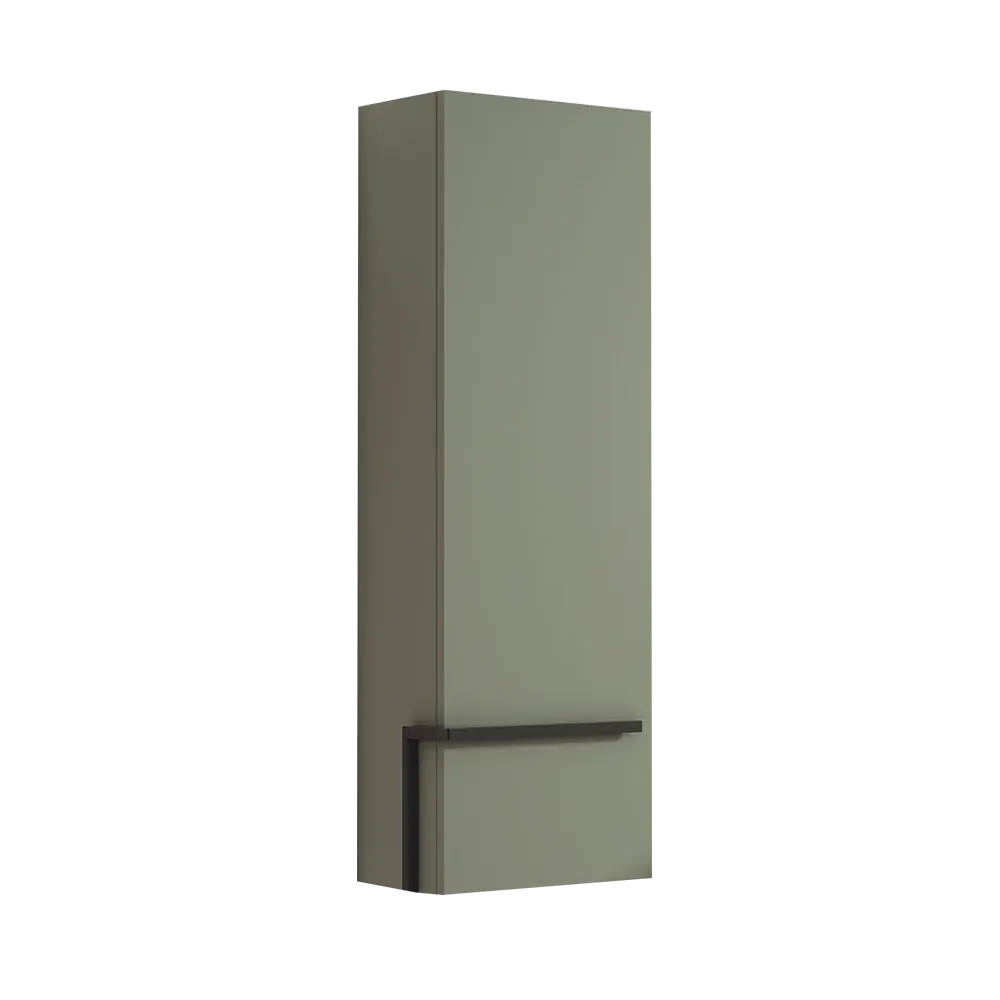 Space-Saving Corner Armoire murale Accent droite - Vert sauge