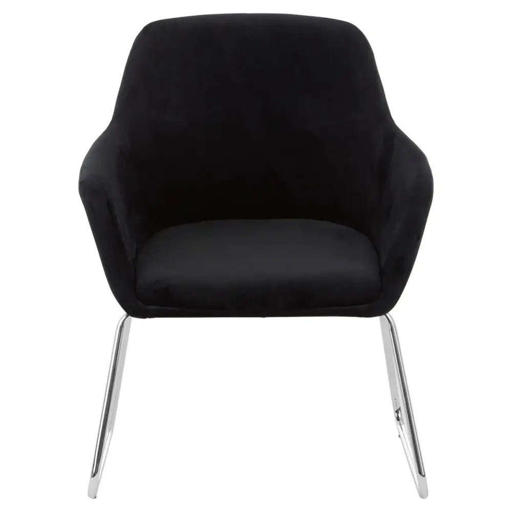 Stockholm Fabric Chair - Onyx