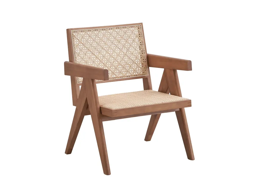 Velentina - Accent Chair - Wholesome / Rattan