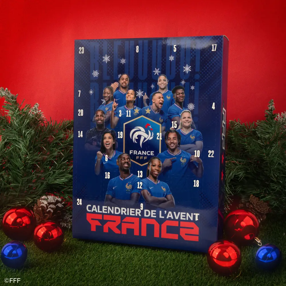 French Football Team Advent Calendar 2025