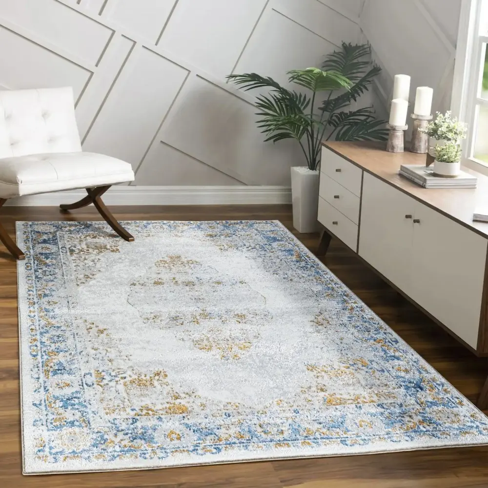 Legacy - 5'3" X 7' Area Rug - Manifold, Polypropylene