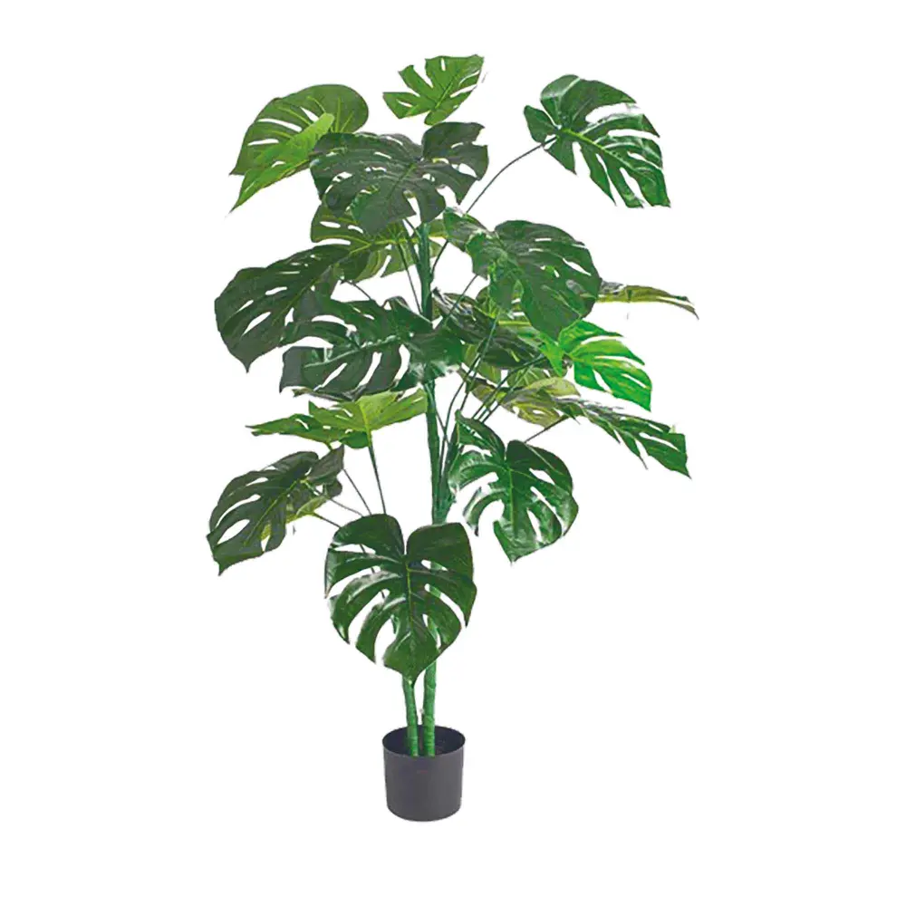 Monstera Artificial Plant Pot, 59"