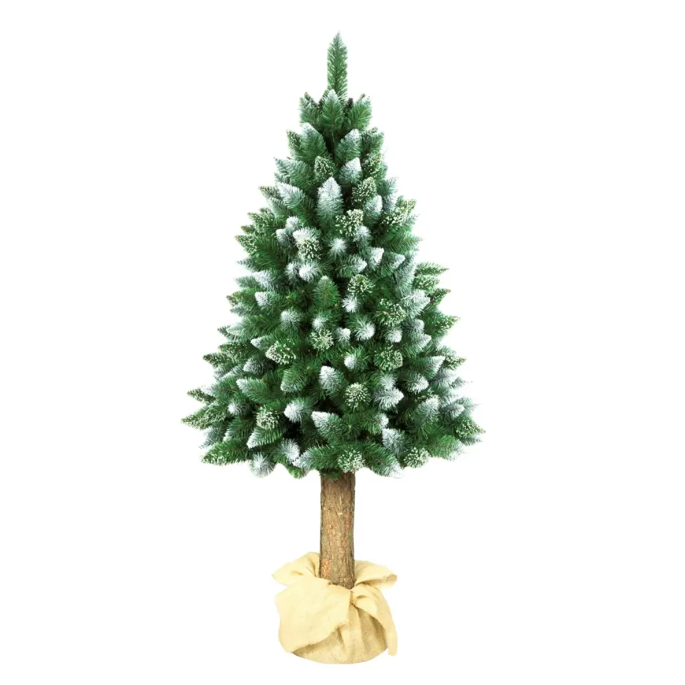 Artificial Pinewood Christmas Tree on Trunk Diamond 160 cm