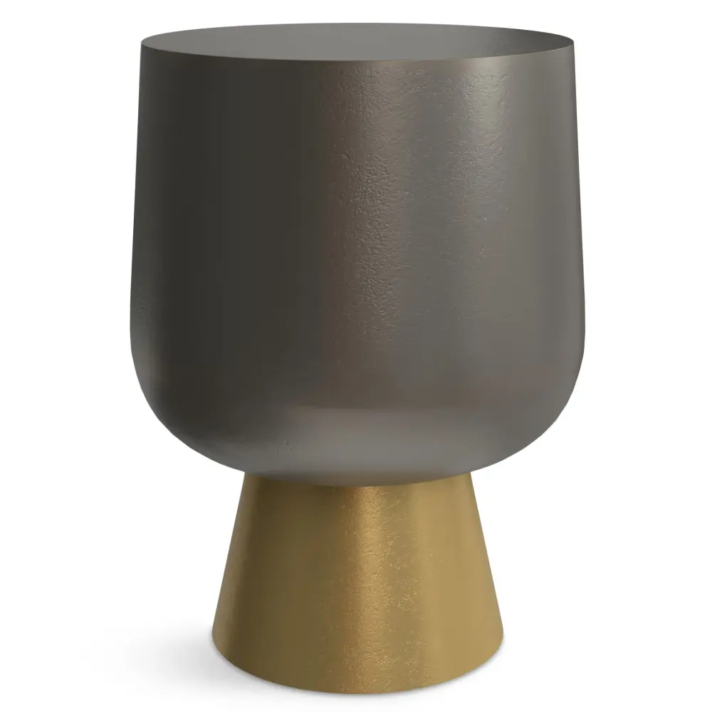Anthony - Cast Aluminium Side Table - Bronze