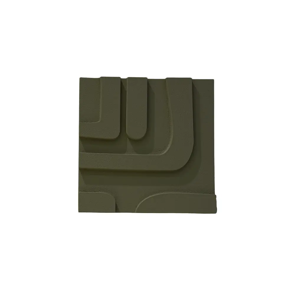 Artwork Albi - Olive mint - 40 x 40 cm - Version 1