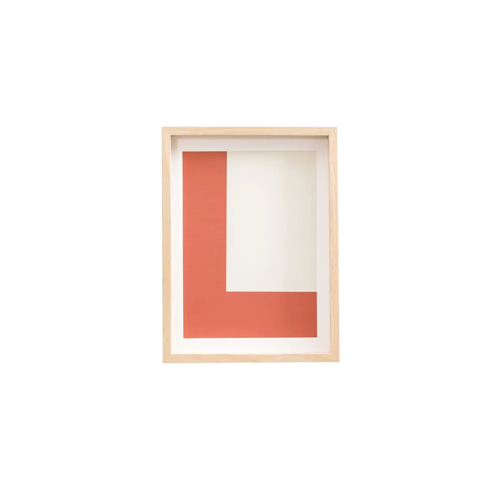 Artwork Khaki - Coral Corner - 30×40cm