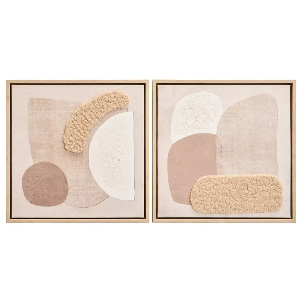 Astratto Adjust 2 Natural Textured Wall Art