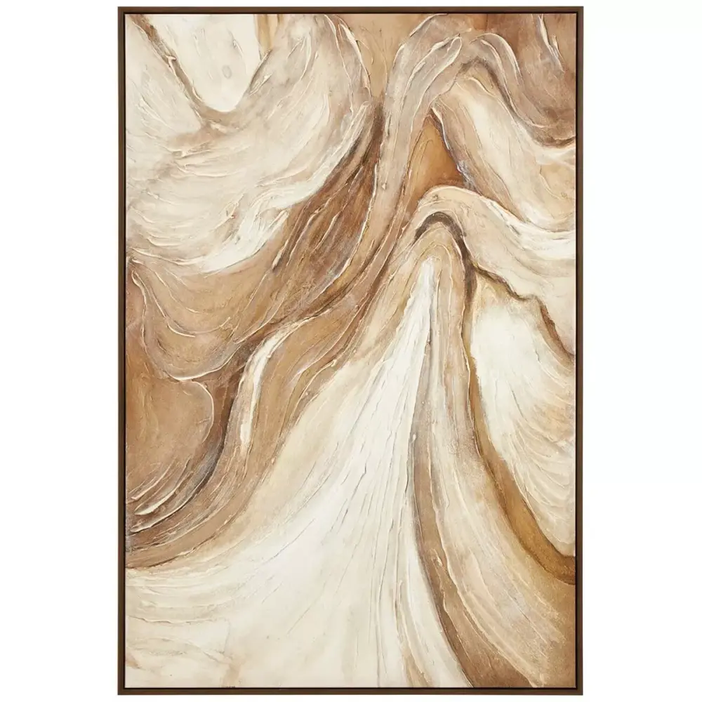 Astratto Neutral Abstract Woven Wall Art