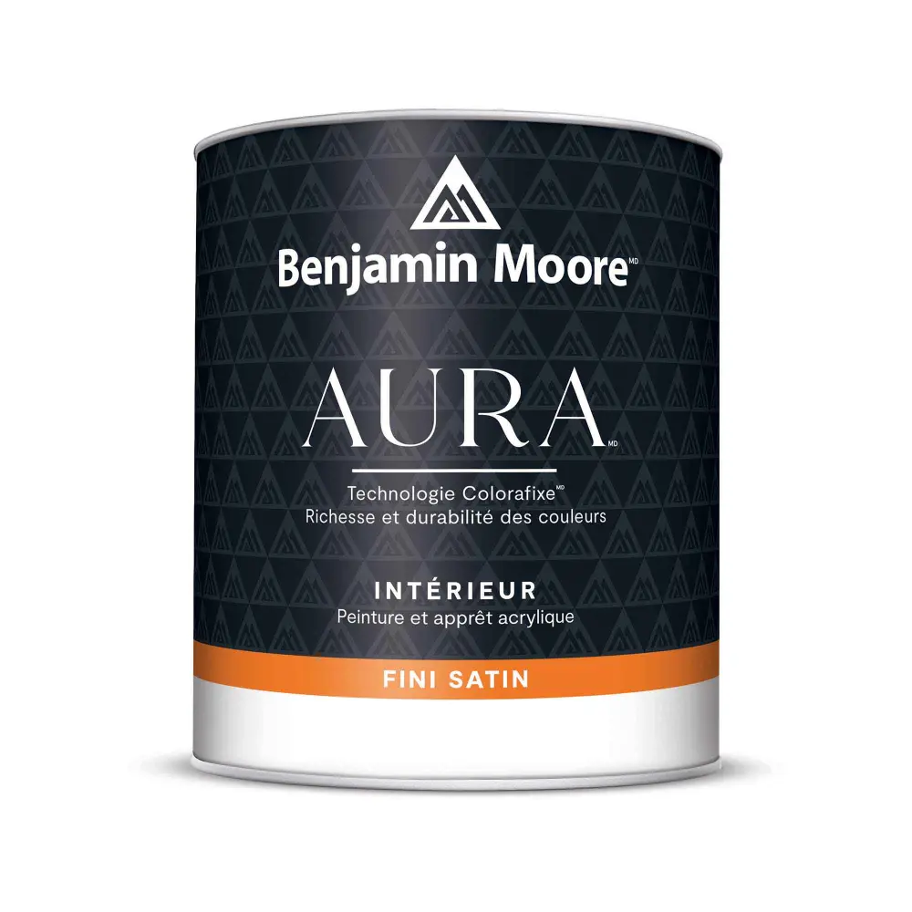 Aura Interior Paint and Primer Satin Base 4, 946 ml