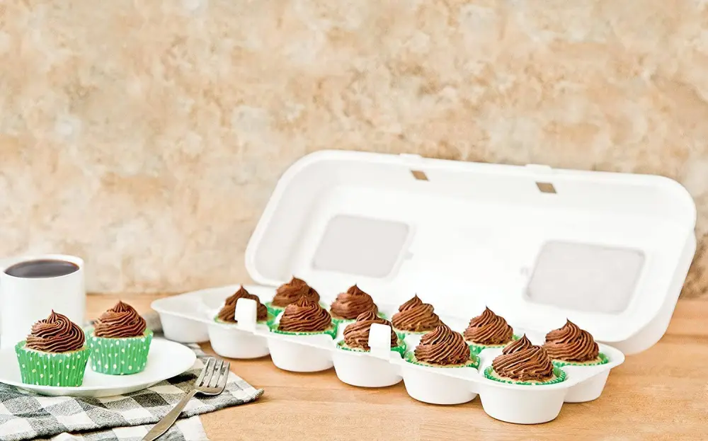 Bakelicious New Cupcake Carton - Ivory Living Room Decor