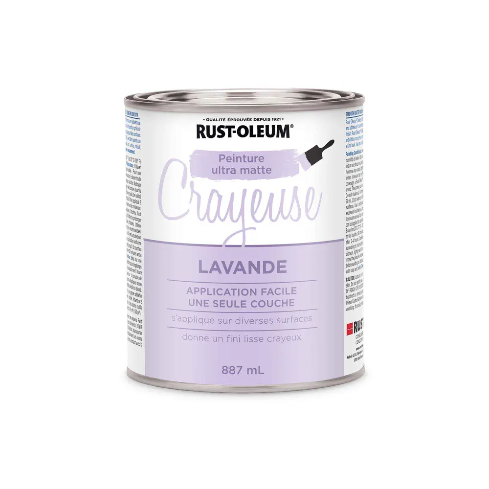 Chalked Ultra Soft-touch Latex Paint Lavender, 887 ml