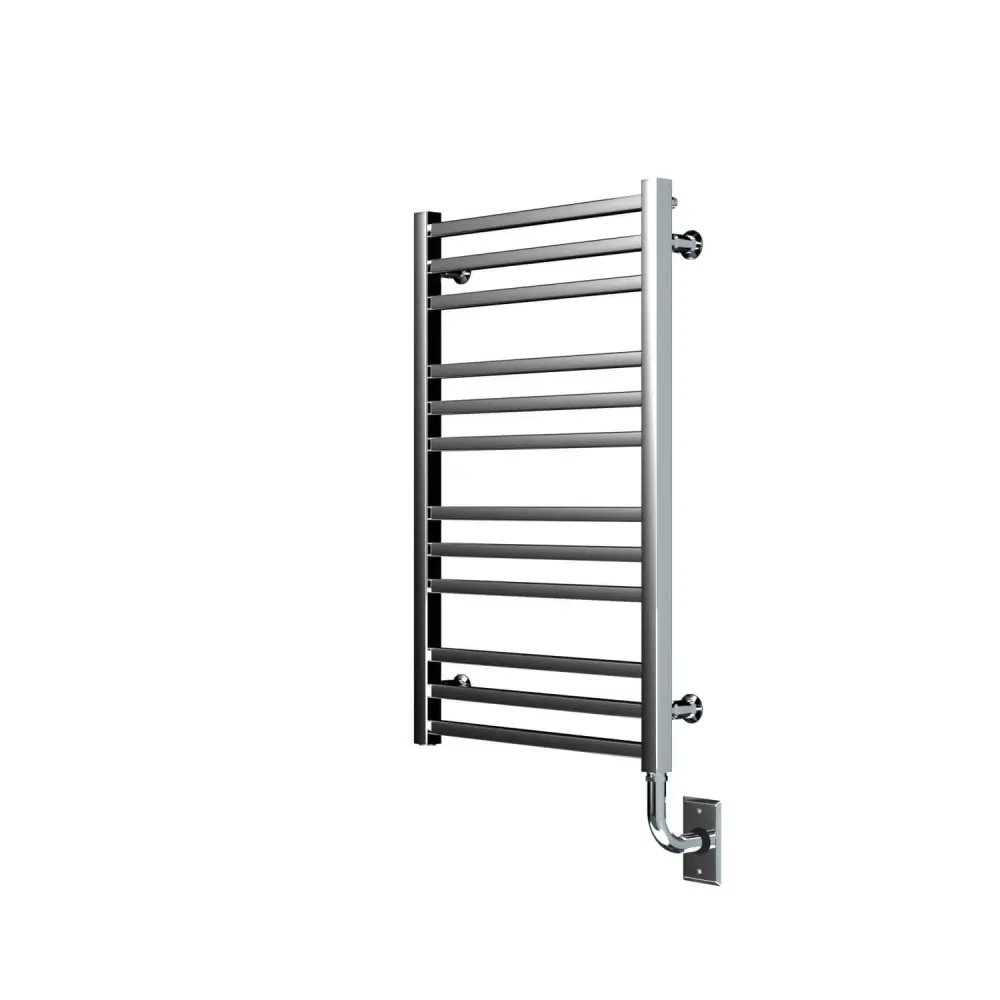 Chauffe-serviettes hydronique Avento 19,5" x 31" - Shiny metal