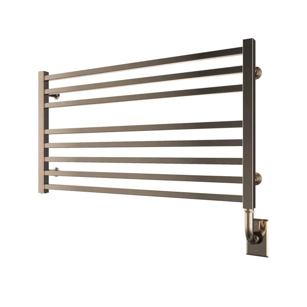 Chauffe-serviettes hydronique Avento 35,5" x 19" - Nickel poli