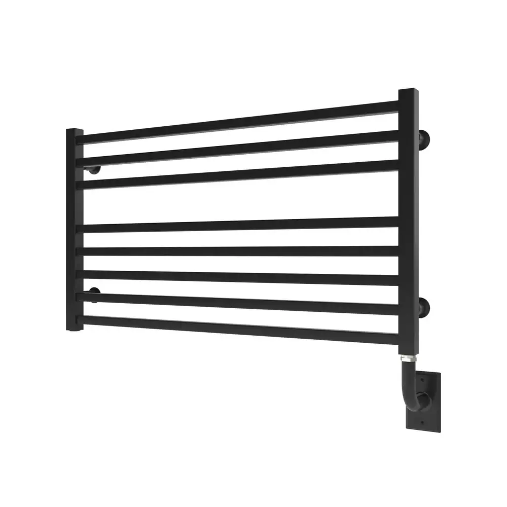 Chauffe-serviettes hydronique Avento 35,5" x 19" - Noir mat