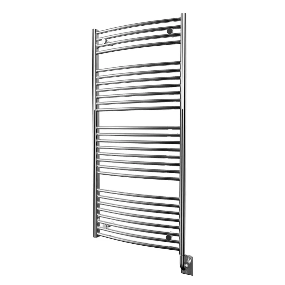 Chauffe-serviettes hydronique Blenheim 23,5" x 51" - Shiny metal