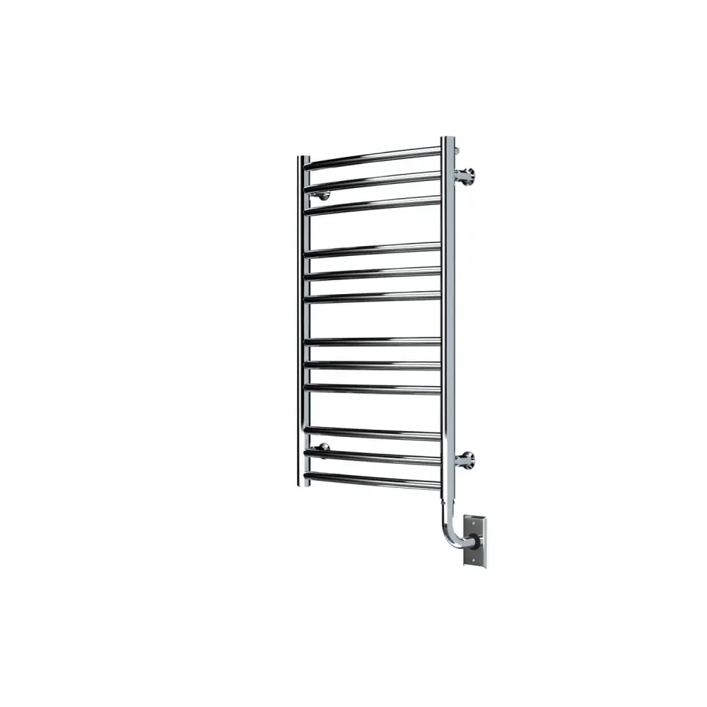 Chauffe-serviettes hydronique Laveno 19,5" x 31" - Shiny metal