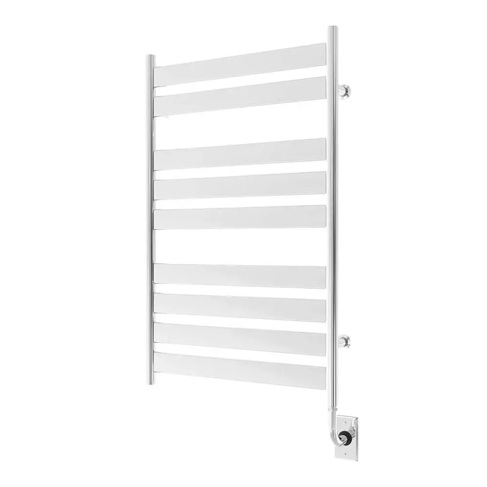 Chauffe-serviettes hydronique Romano 19,5" x 37" - Shiny metal