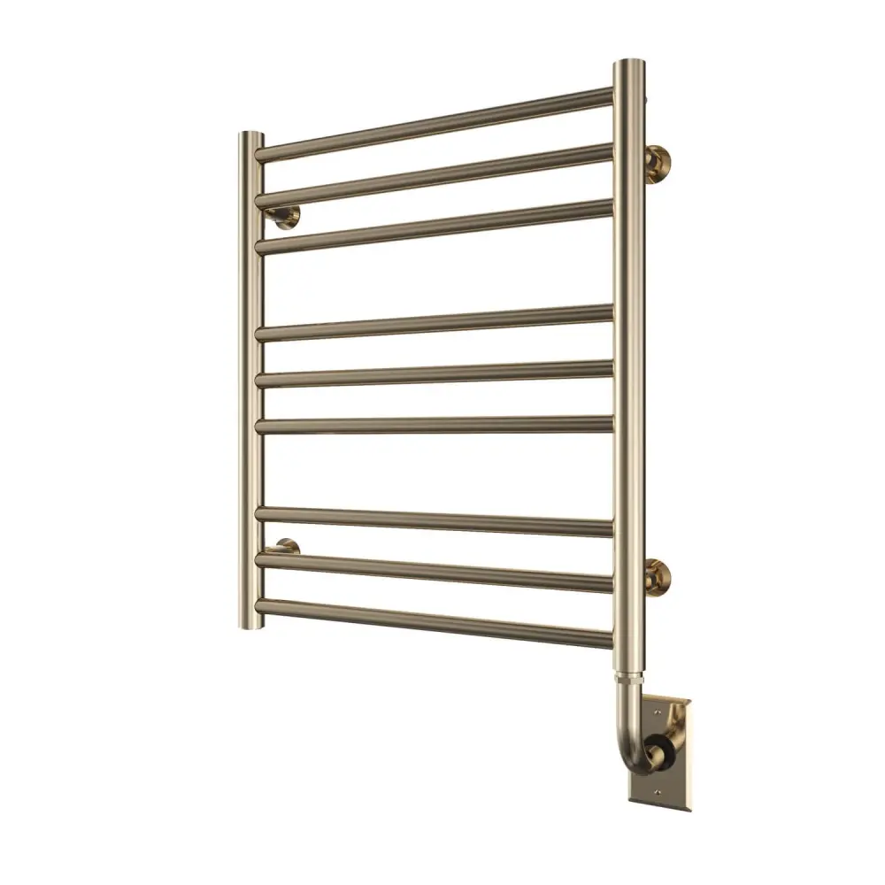 Chauffe-serviettes hydronique Sorano 19,5" x 23" - Nickel poli