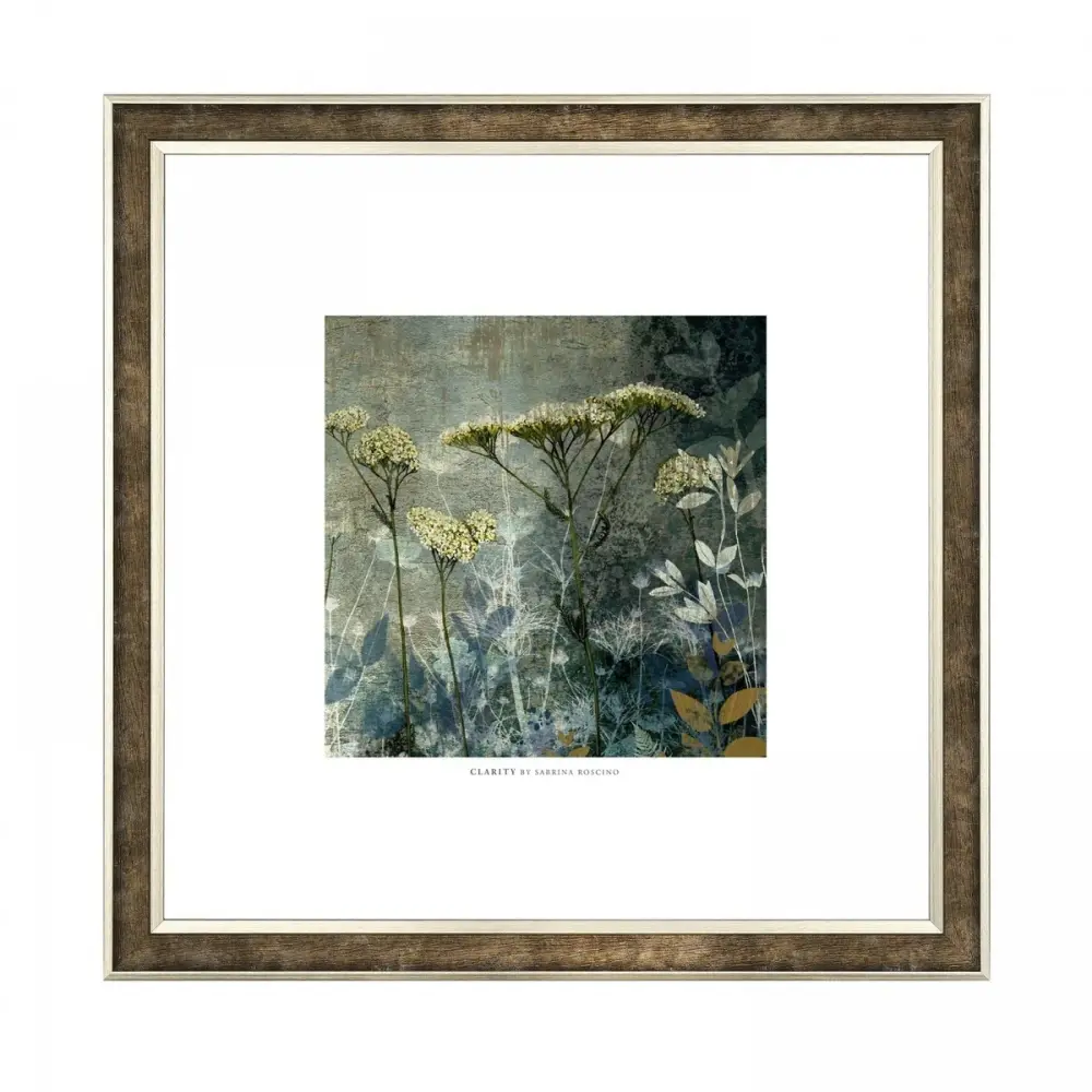 Clarity' Framed Wall Art - 52 x 52cm