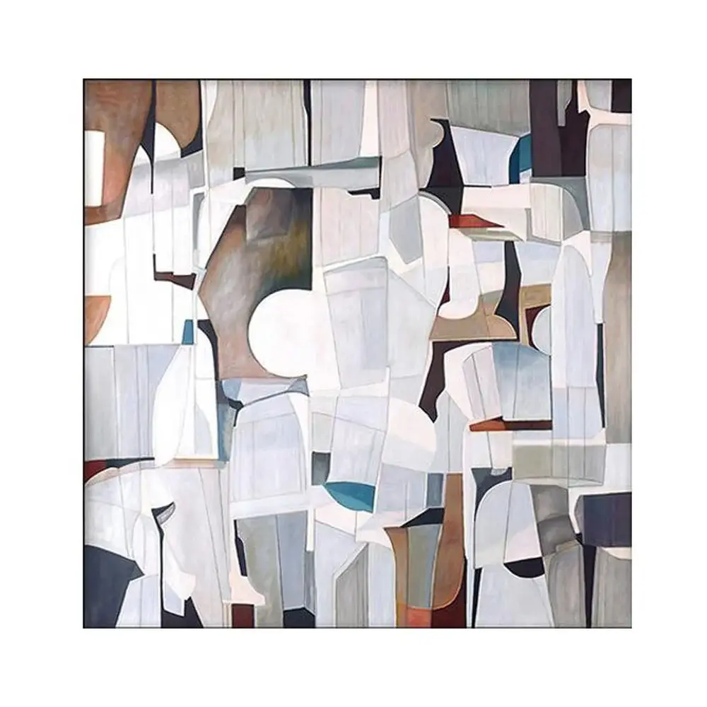 Farrow Abstract Artwork Living Room