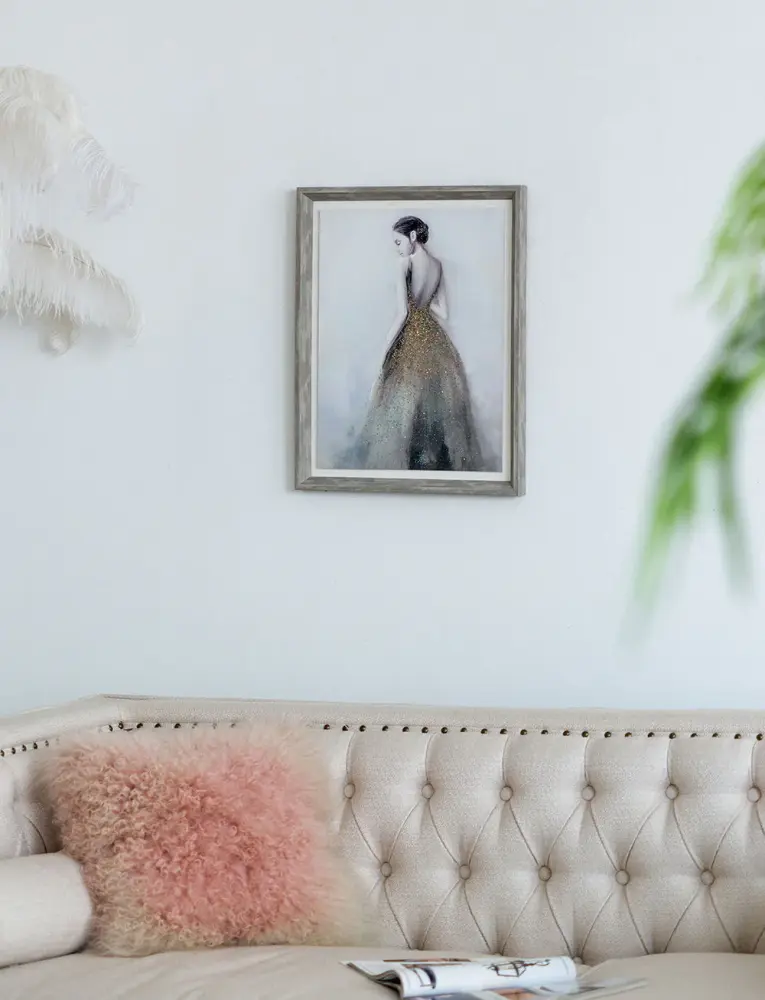 Feminine Figure Wall Art, Wall Decor Living Room Dining Room Office Bedroom - Assorted colors Office Wall