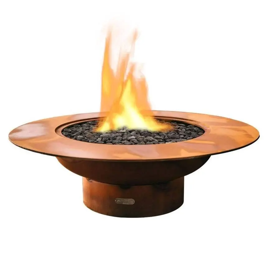 Fire Pit Art - Magnum 54" Graphite Steel Fire Pit