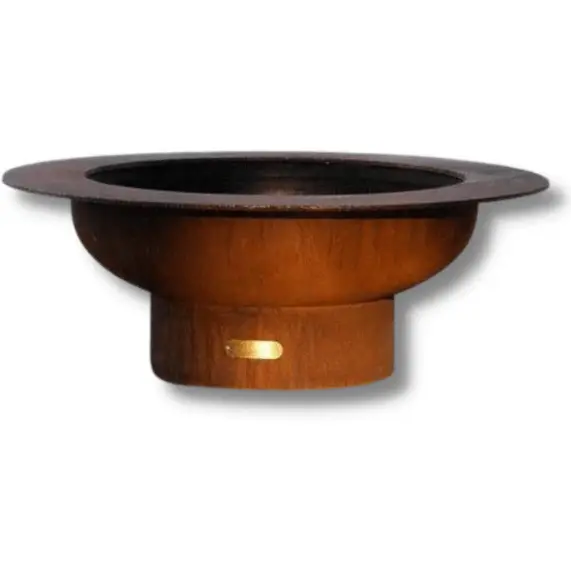 Fire Pit Art - Saturn 41" Carbon Metal Round Fire Pit Bowl