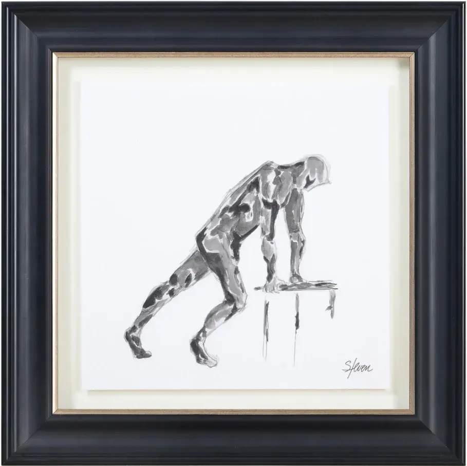 Gallery Style Studio Line Sketch - I