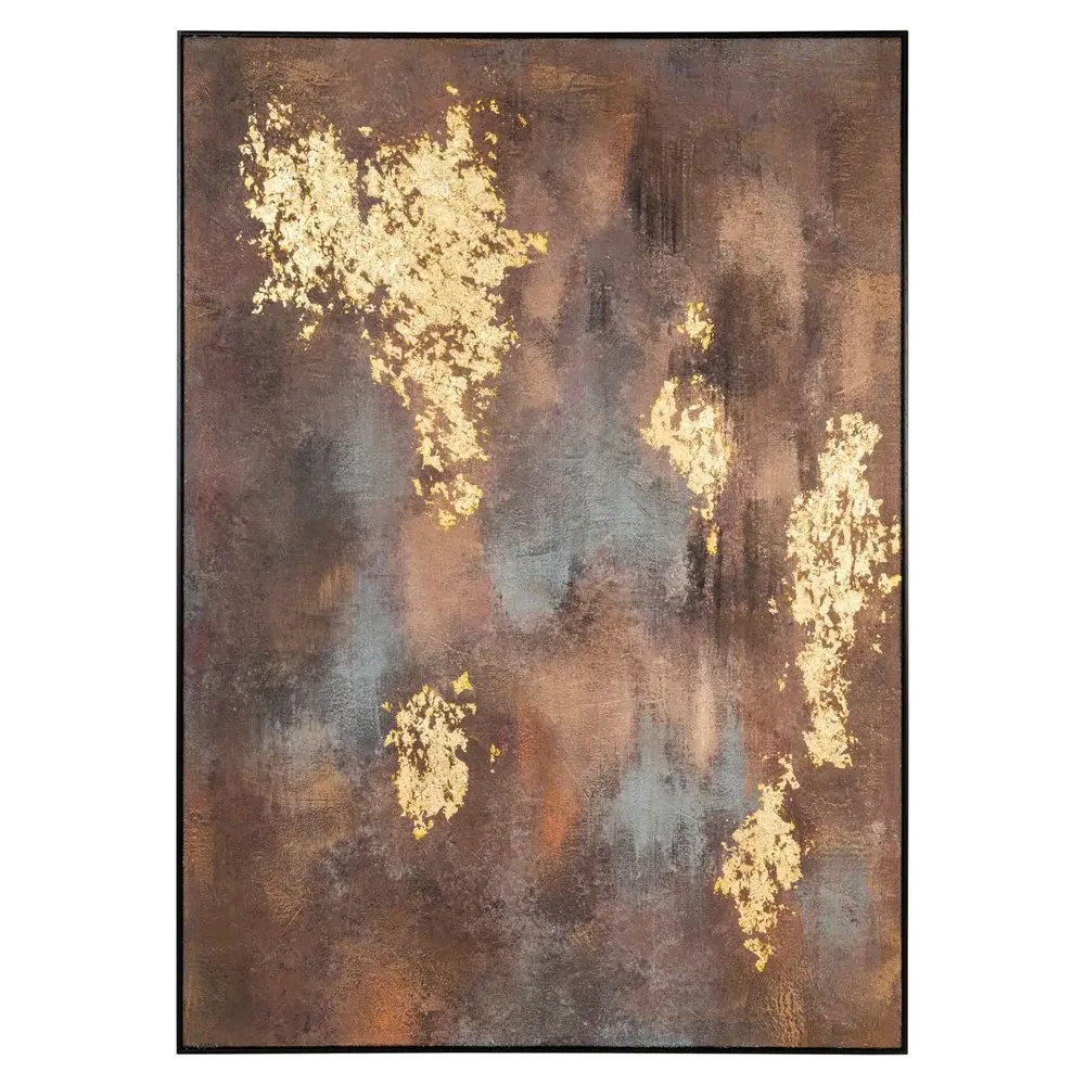 Golden Gleam Wall Art - Aurum