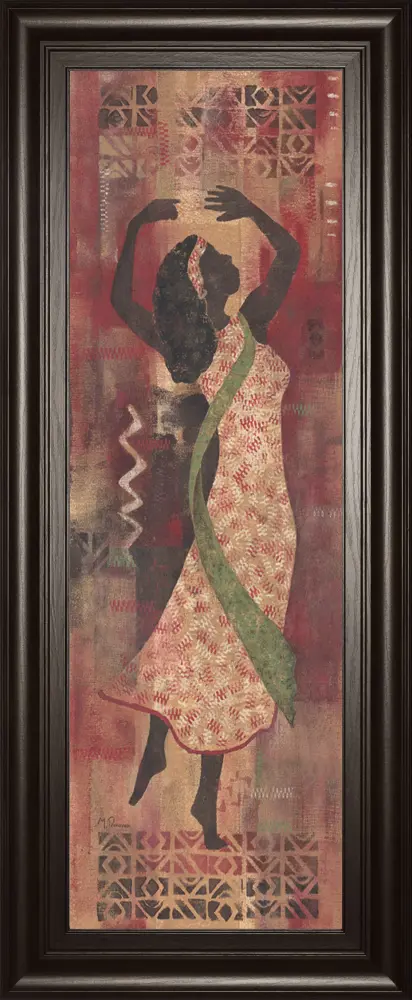 Graceful Reflection l Maria Donovan - Framed Print Wall Art - Cherry