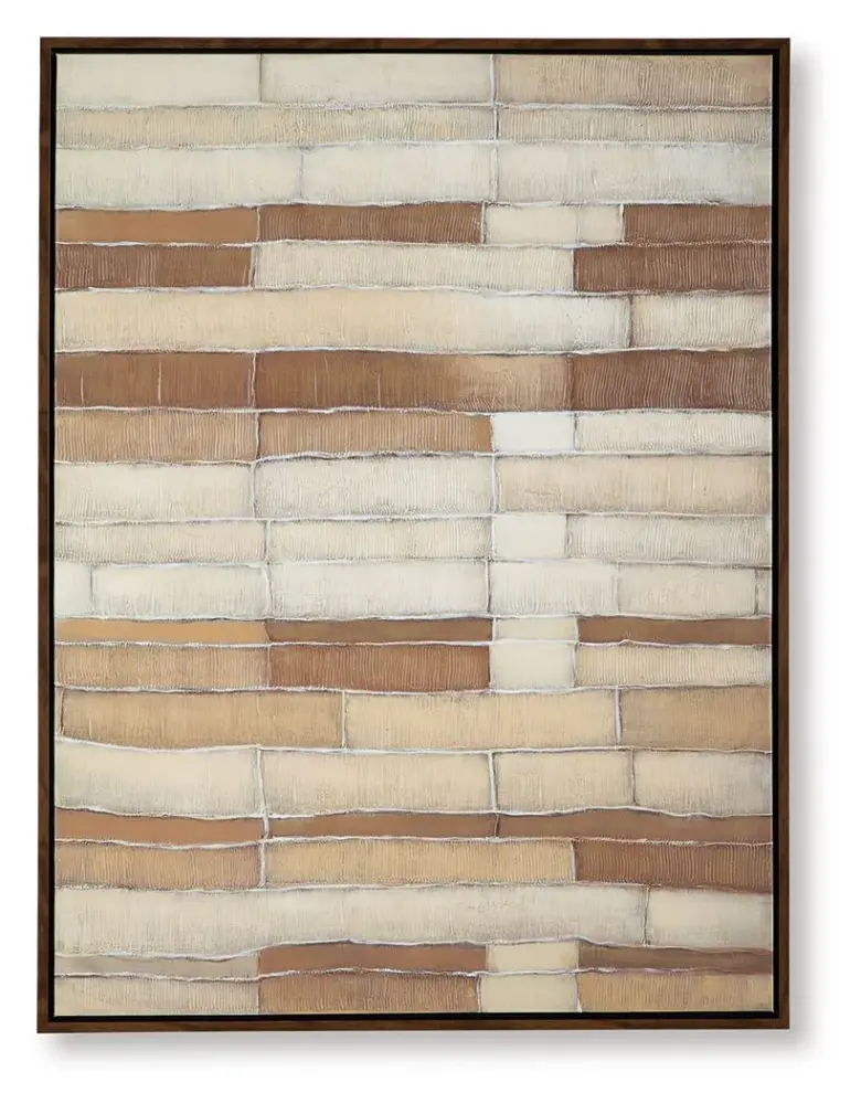 Kalanmore - Wall Art - Brown / Tan / Alabaster
