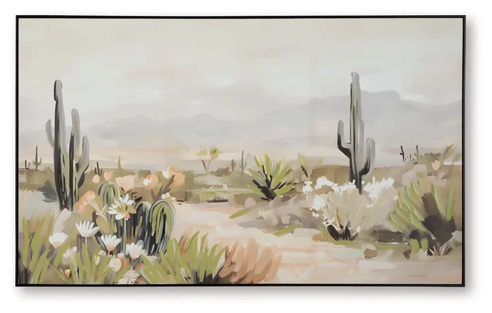 Large Format Sidworth - Wall Art - Olive / Beige / Gray